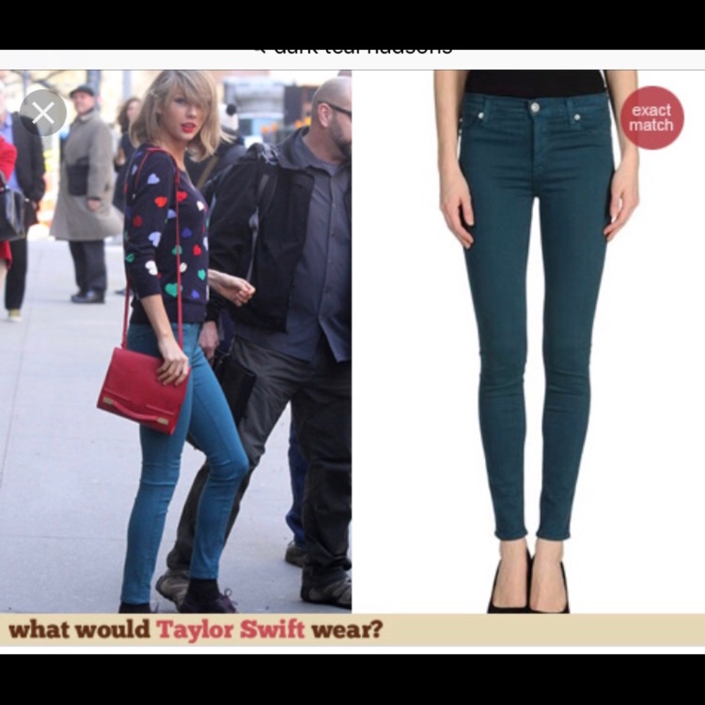 Dark Teal Hudson’s size 26 perfect condition!